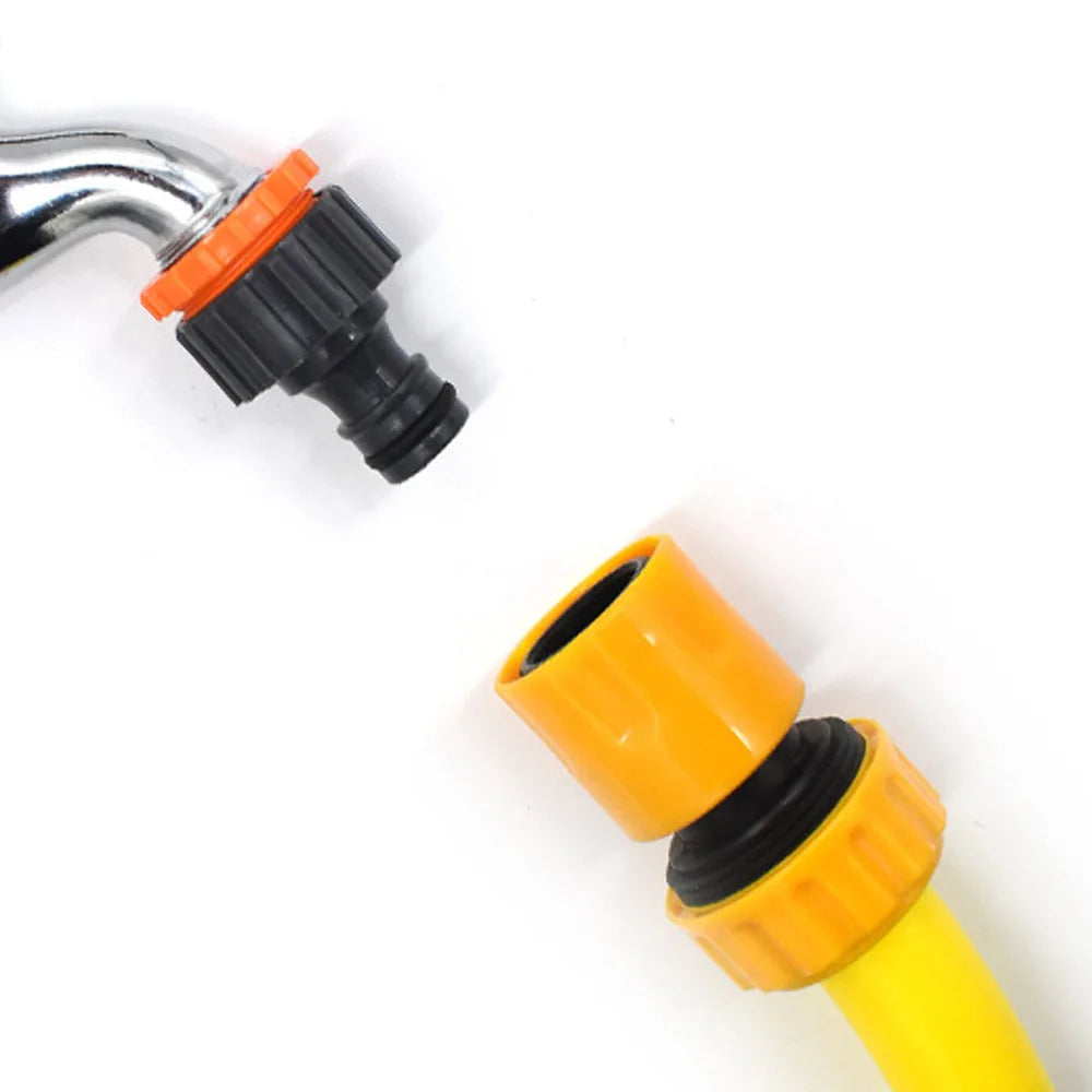 1/2" 3/4'' 1" Garden Car Hose Quick Connectors Repair Damaged Leaky Water Tubeing Adapter PE Pipe Fitting Irrigation Tube Joints