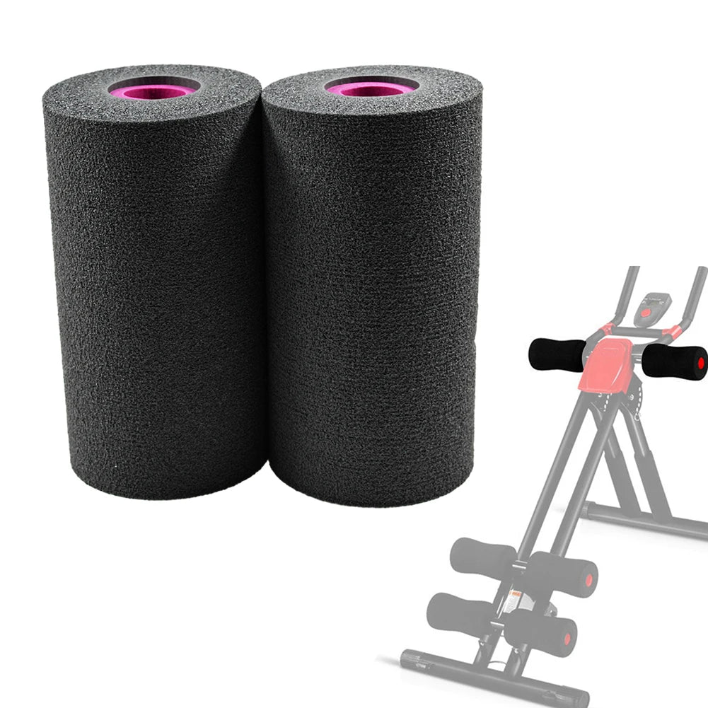 2PCS Foot Foam Pads Rollers Replacement For Leg Extension For Weight Bench Home Bench And Gym Workout Machines Foot Foam Pads