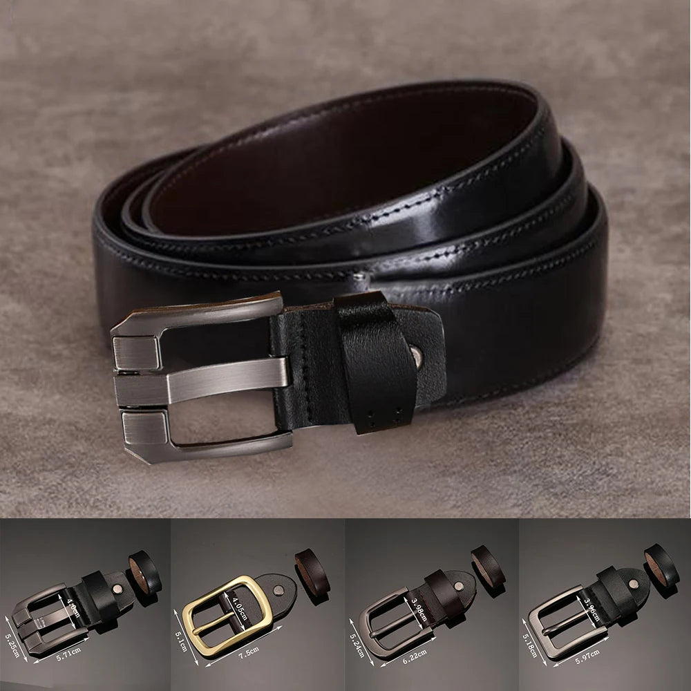 1Pc Men's Alloy Belt Head Waistband Buckels DIY Handmade Replacement Pin Buckle Belts Leather Craft Accessories