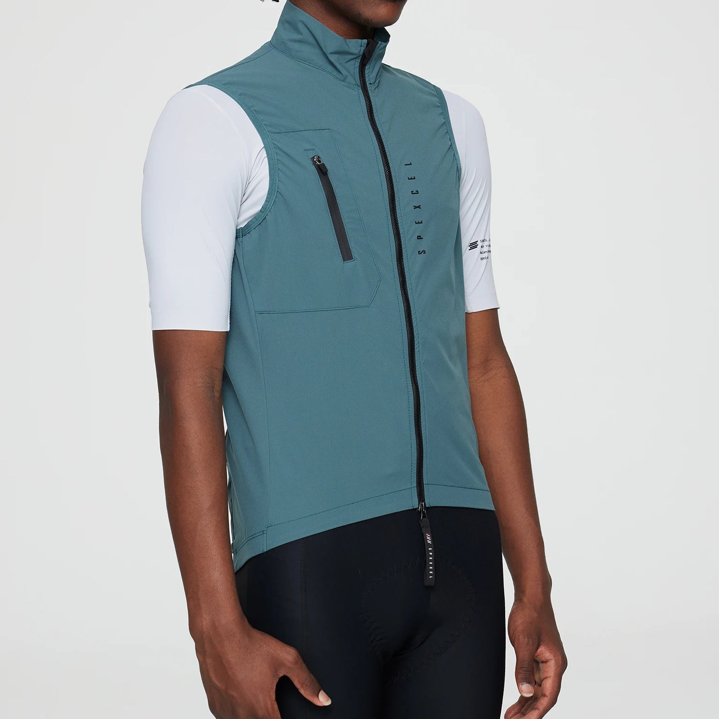 SPEXCEL All New Classic Lightweight Windproof Vest Cycling Best Men's  Wind Gilet New Stretch fabric With Two Way Zipper