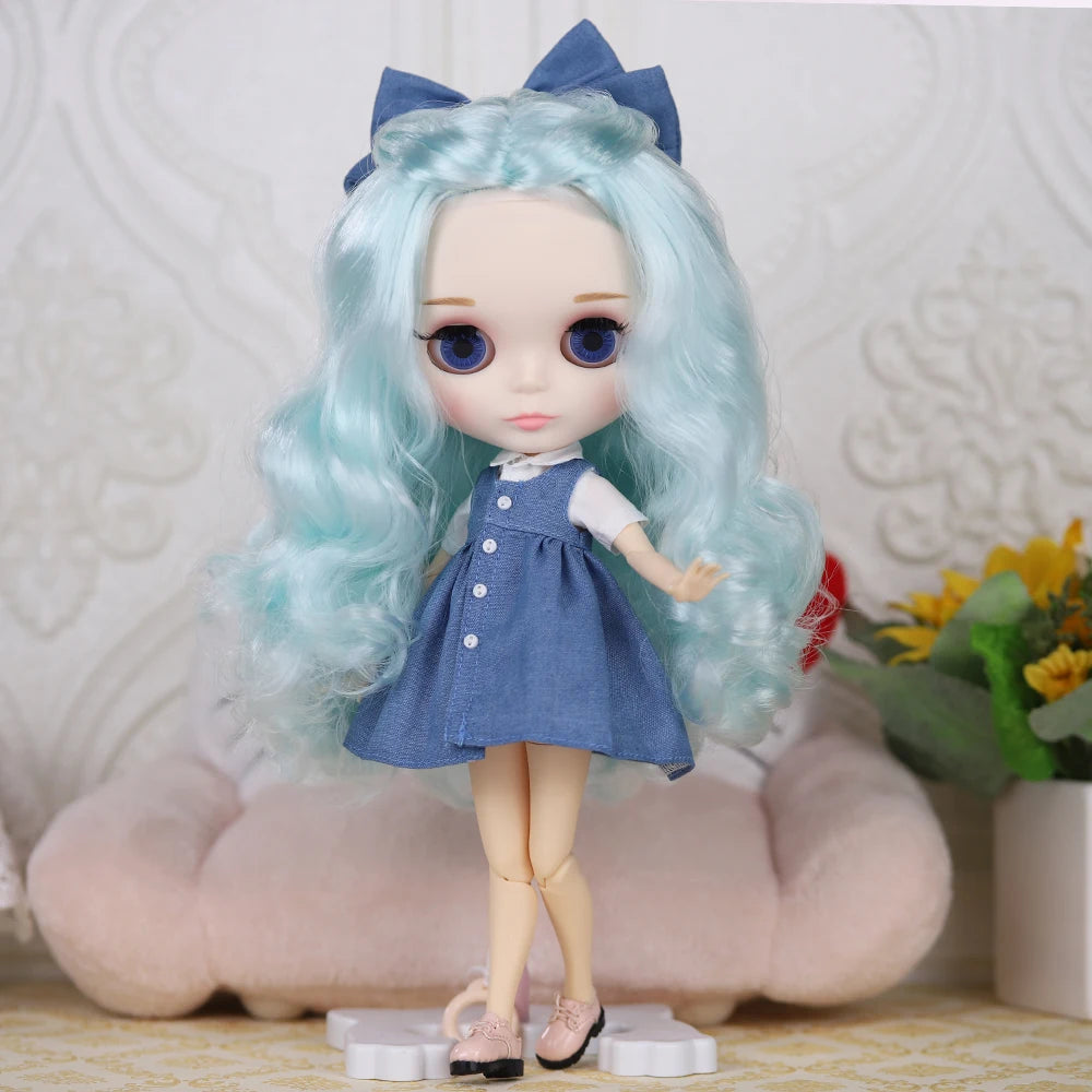 ICY DBS blyth кукла 1/6 bjd игрушка шарнирное тело белая кожа блестящее и матовое лицо 30 см распродажа по специальной цене игрушка в подарок аниме кукла