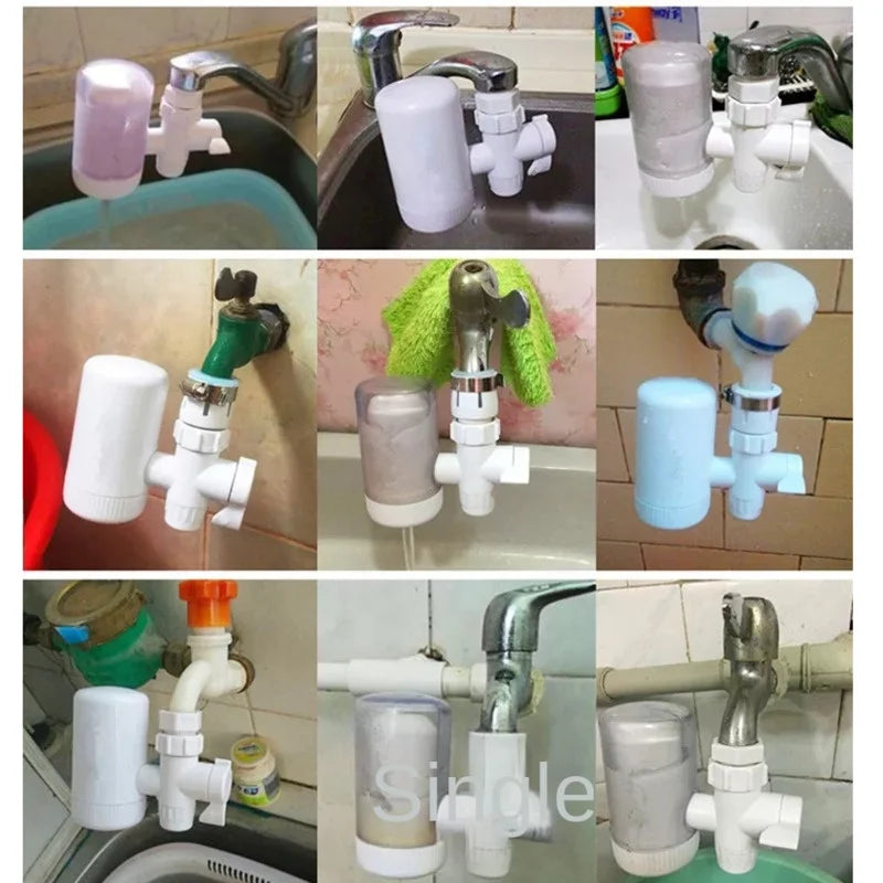 Tap Water Filter Washable Replacement Kitchen Faucet Long Lasting Filtro Water Purifier Tap Filter Chlorine