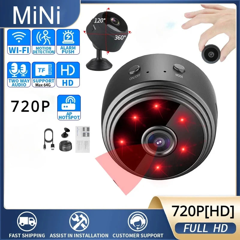 A9 Mini Camera WiFi Wireless Monitoring Security Protection Remote Monitor Camcorders Video Surveillance Smart Home