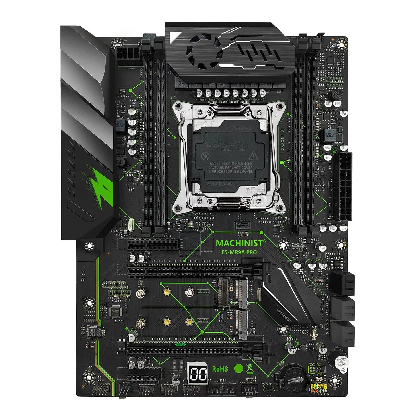 Материнская плата MACHINIST E5 MR9A PRO ATX X99 с поддержкой LGA 2011-3 Xeon E5 V3 V4 CPU Процессор DDR4 RAM Четырехканальная память NVME M.2