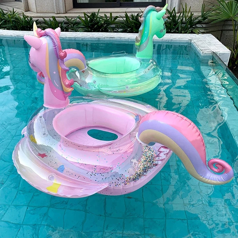 ROOXIN Baby Swim Ring Tube Inflatable Toy Swimming Seat For Kid Adult Swimming Circle Float Pool Beach Water Play Equipment Toy