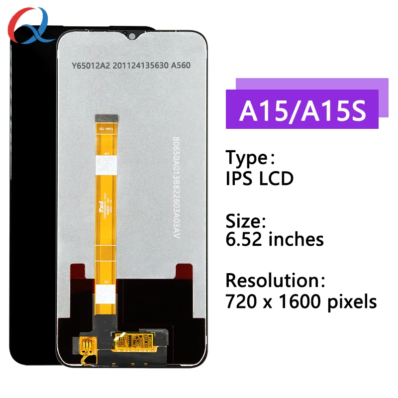 Original Digitizer Assembly for oppo a15 a15s Screen replacement For Oppo a15 a15s Lcd Mobile Phone Lcds For OPPO A15 display