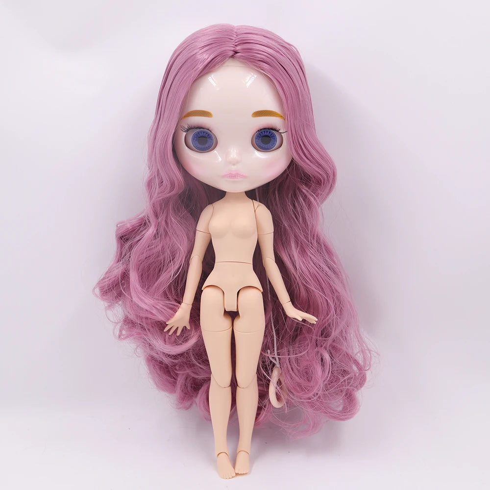 Кукла ICY DBS Blyth 1/6 с шарнирным телом 30 см BJD игрушки с натуральным блестящим лицом и дополнительными руками AB DIY Fashion Dolls подарок для девочки