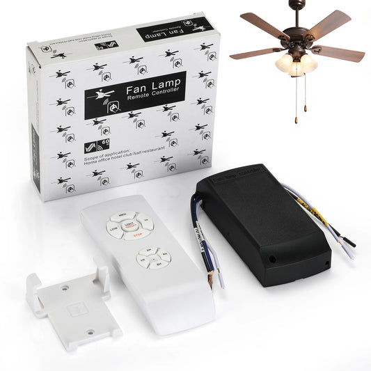 New Universal Ceiling Fan Lamp Remote Control Kit AC 110-240V Timing Control Switch Adjusted Wind Speed Transmitter Receiver