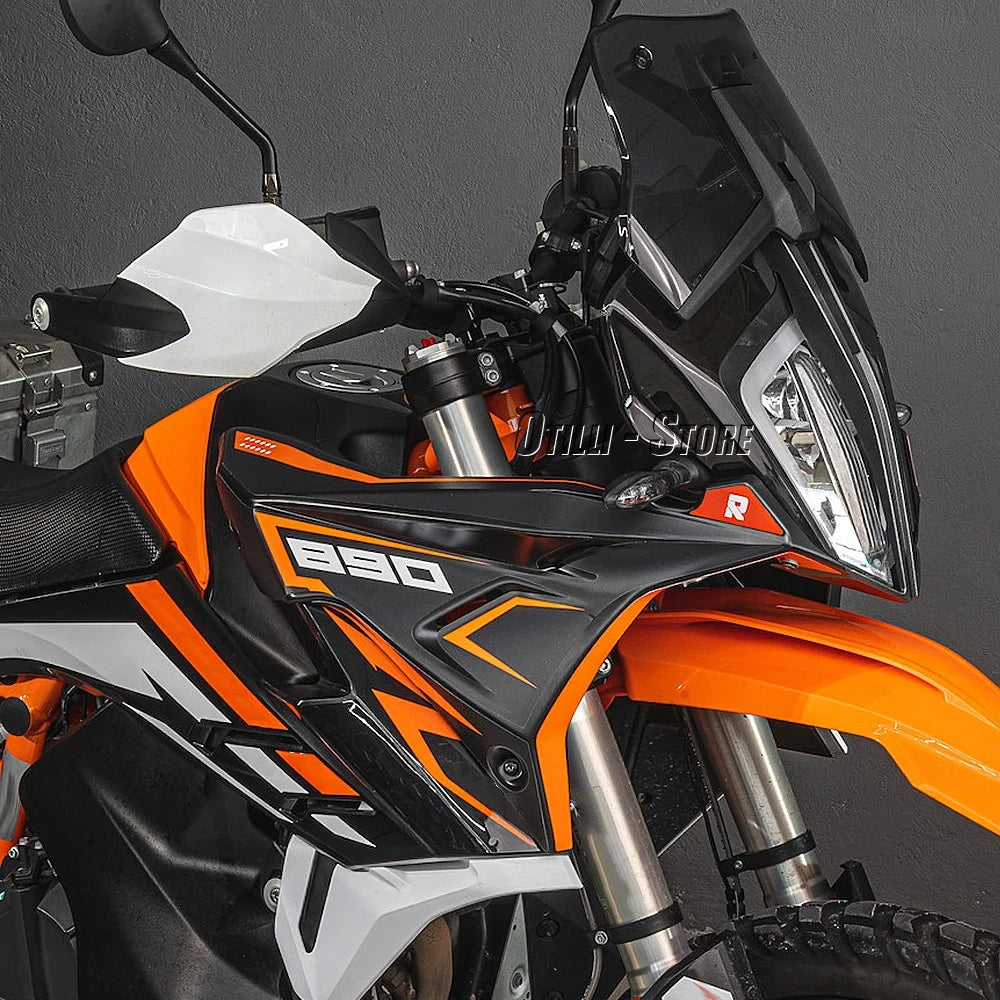 New For 790 Adventure R ADV S 890 ADVENTURE 2020 2021 2022 Motorcycle Body Side Cover Front Frame Cowl Fairing Panel Aerodynamic