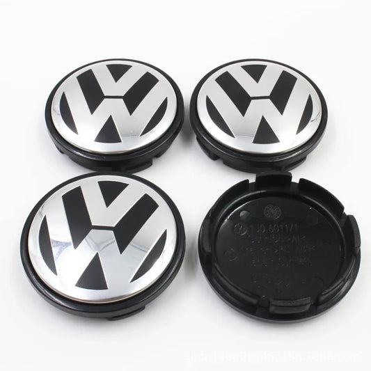 4PCS 56mm 65mm Car Wheel Center Hub Caps Cover for VW Volkswagen Golf Polo Passat Touran Jetta accessories