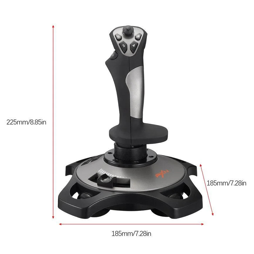 PXN-2113 Joystick Flight Simulator Gamepad Controller Pc Flight Simulator Cockpit Stick for PC/Desktop