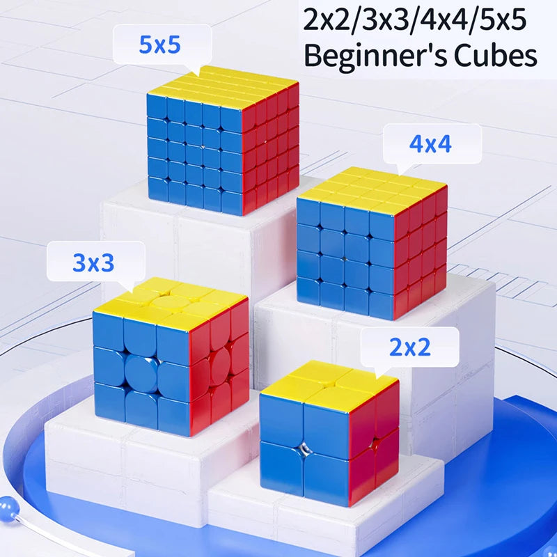 MOYU Meilong M Magnetic Magic Cube 3X3 2X2 4X4 5X5 6X6 7X7 Pyraminx Megaminx Professional 3x3x3 3×3 Speed Puzzle Toy Cubo Magico