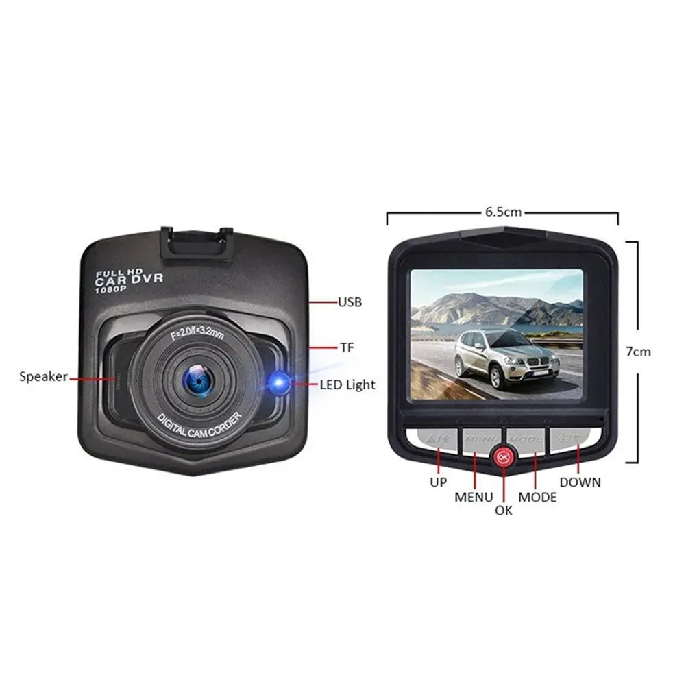 Автомобильная камера HD 1080P Dashcam DVR Recorder Dash Cam Car DVR Auto Backview Camera Vehical Car Cam of Mirror Recorder