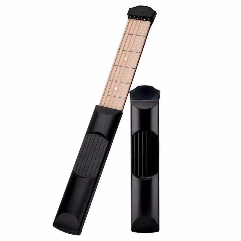 Right-hand 4-fret 6-string Pocket Guitar Neck Practice Tool For Beginners And Children Ukulele Musical Instrument Travel Guitar