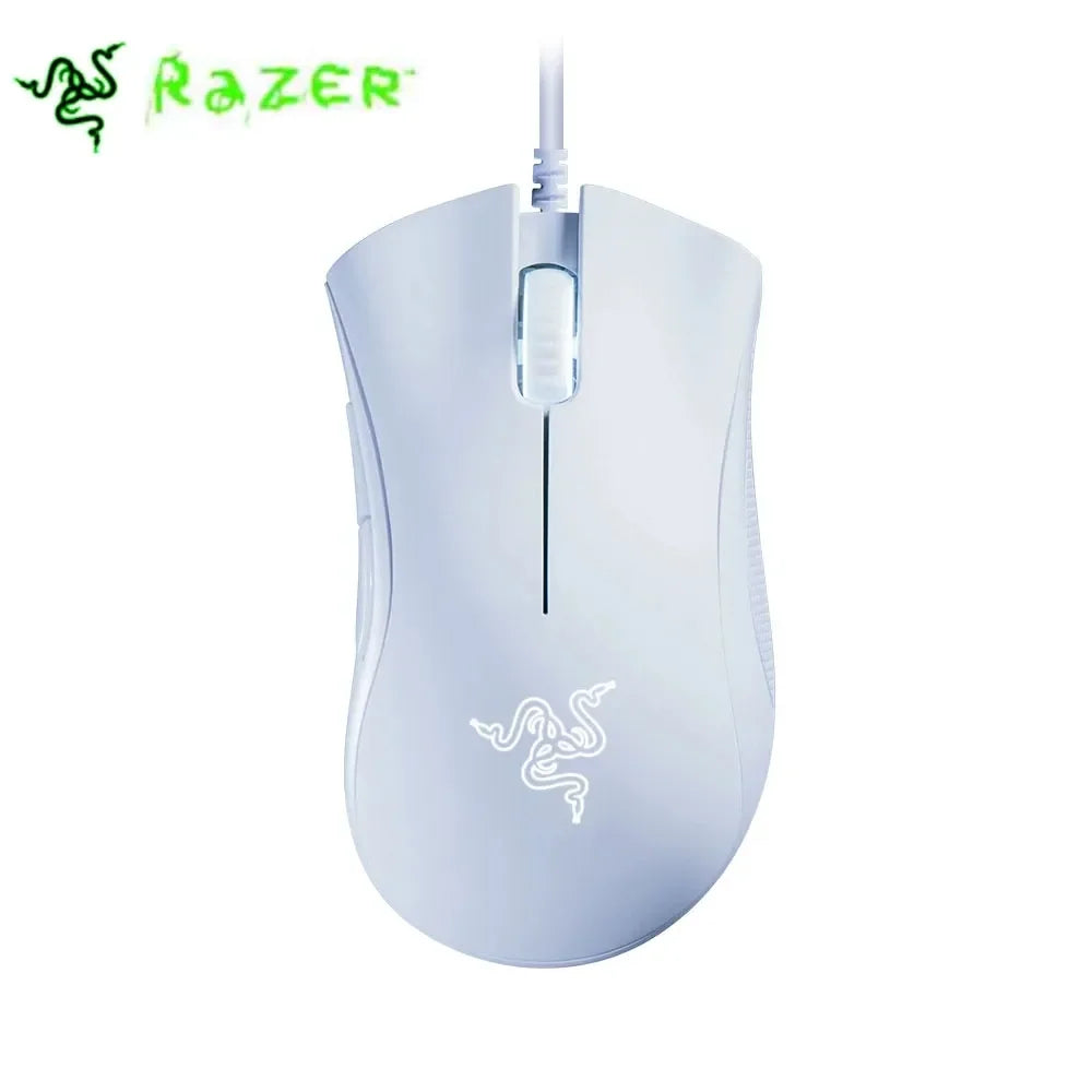 Razer DeathAdder Essential Wired Gaming Mouse Mice 6400DPI Optical Sensor 5 Independently Buttons For Laptop PC Gamer