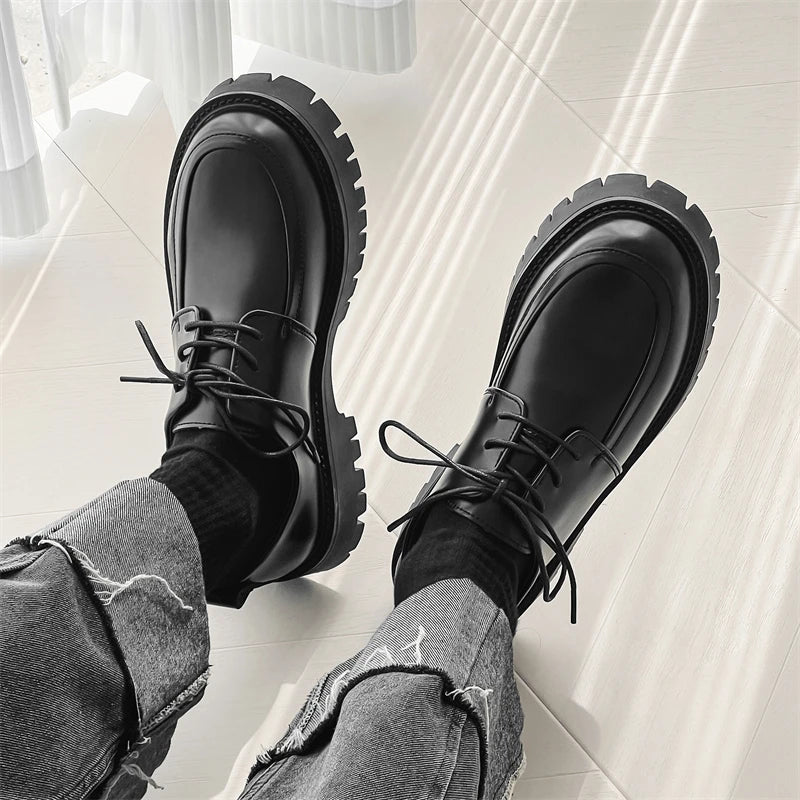 Men Dress Shoes Original Men's Leather Casual Fomer Designer Suit Business Shoes for Free Shipping 2024 Moccasin Shoe To Wear