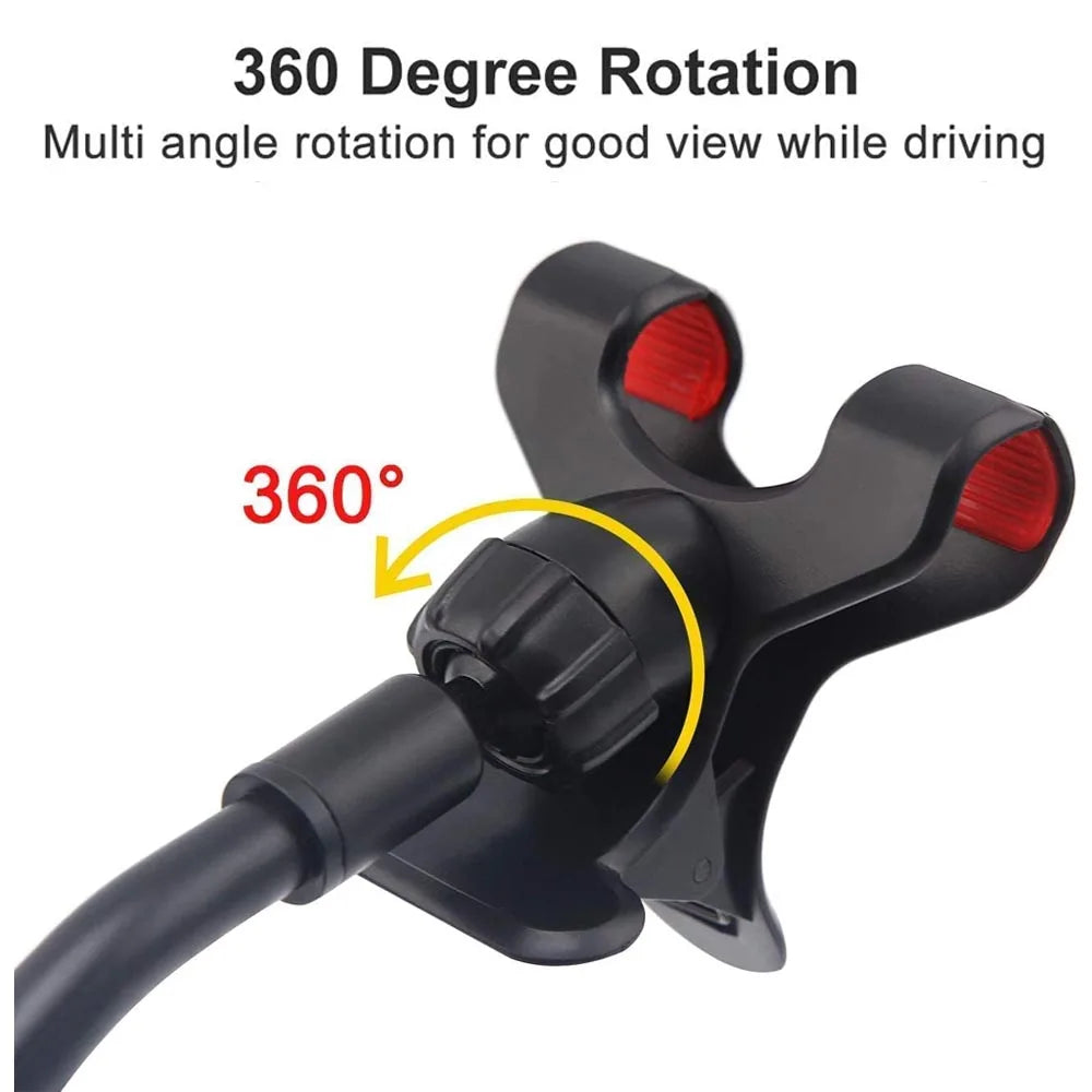 360° Rotating Car Phone Holder Universal Windshield Dashboard Mount Cellphone Stand  GPS Phone Flexible Bracket Auto Accessories