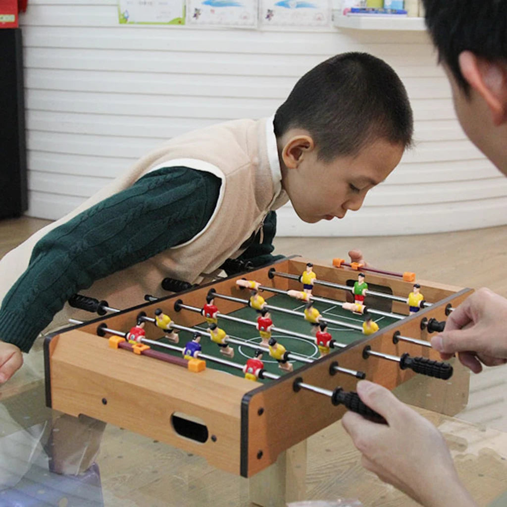 Table Footbal Foosball Family Set Soccer Game Entertainment for Sports Lover