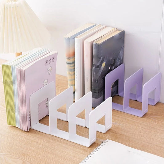 Multi-Purpose Bookends Book Storage Stand Organizer Holder Desk Bookshelf For Book Cd Magazine File School Office Supplies