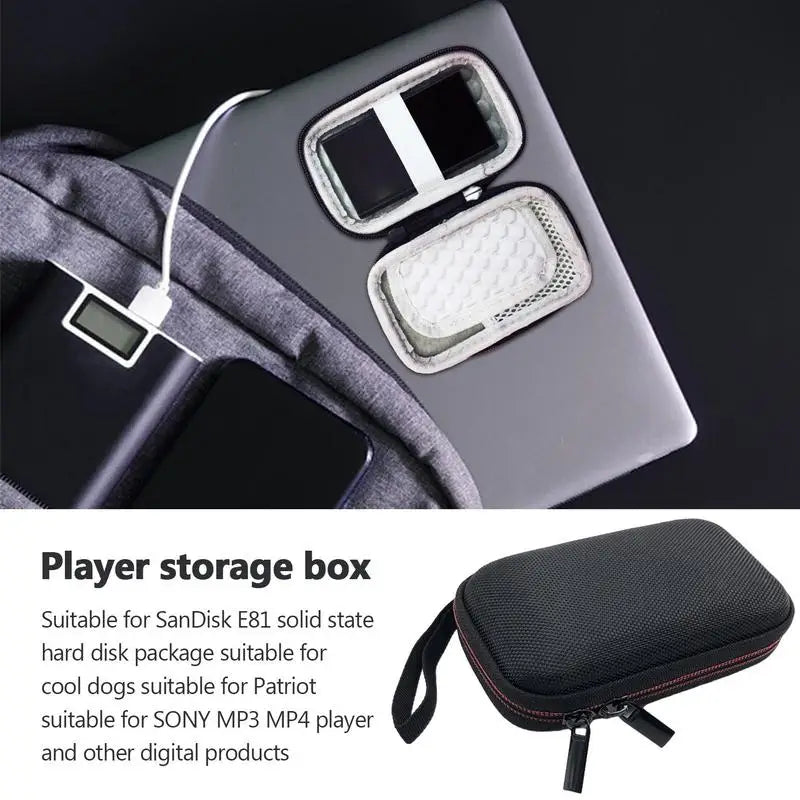 Carrying Case External Hard Disk Protection Storage Bag For SONY MP3 MP4 Player Hard Drive Cover Enclosure Pouch Box