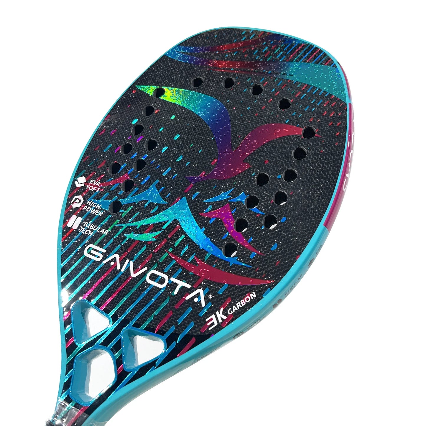 GAIVOTA 2024 Beach tennis racket carbon 3K Gradient +bag