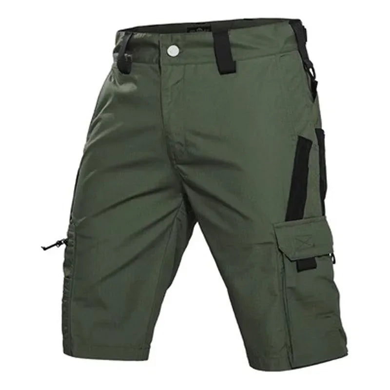 2024 Camouflage Shorts Mens Summer Quick Drying Multiple Pockets Military Pants Outdoor Hiking Fishing Thin Shorts Male Jogger