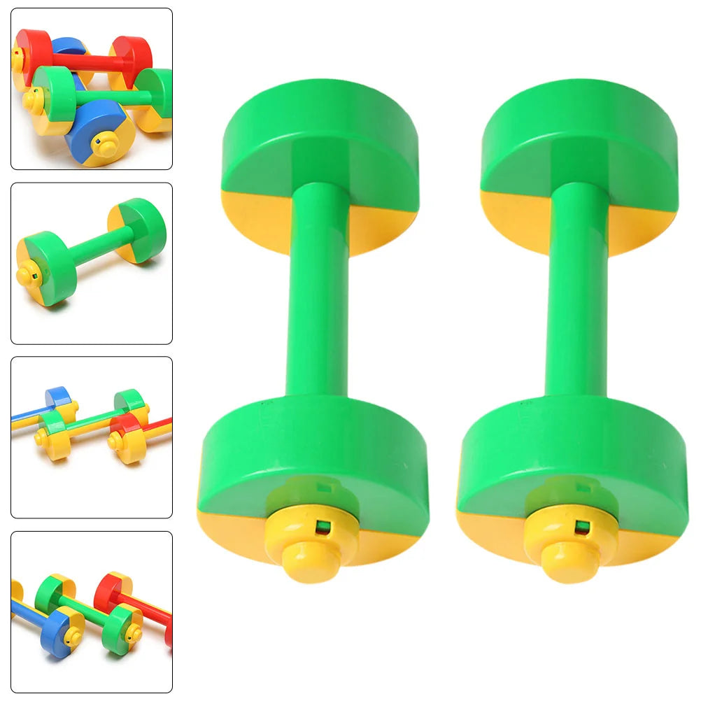 Dumbbell Kids Dumbbells Exercise Toy Children Hand Barbell Baby Bar Weights Barbells Workout Kindergarten Toys Mini Morning