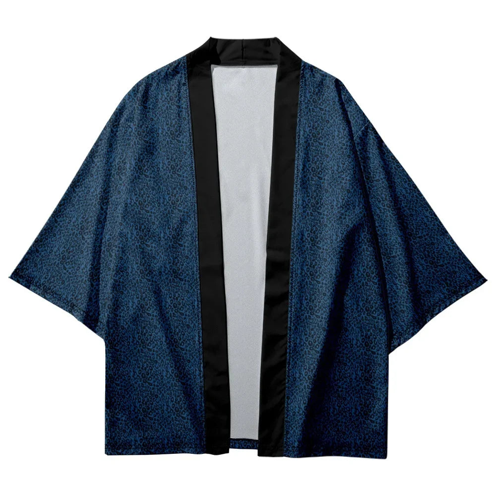 Men's And Women's Cardigans Kimono Carp Spray Print Beach Japanese yukata cosplays tradicional asia & pacific islands clothing