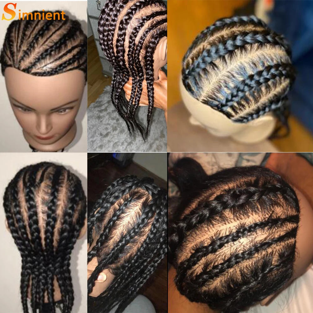 Afro Mannequin Heads for Braiding Maniquí Hair Dolls Real Human Training Hairdresser Model Natural Women's Hairdressing Kit Wigs