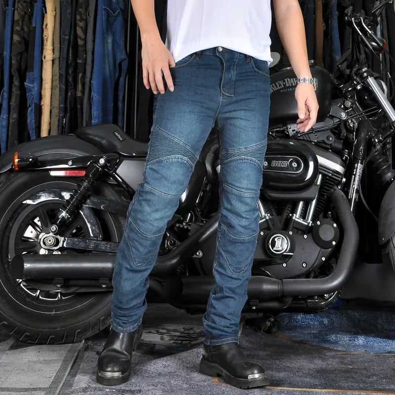 New Motorcycle Pants, Riding Jeans, Anti-fall, Classic Motorcycle Rider Pants, Racing Pants for All Seasons