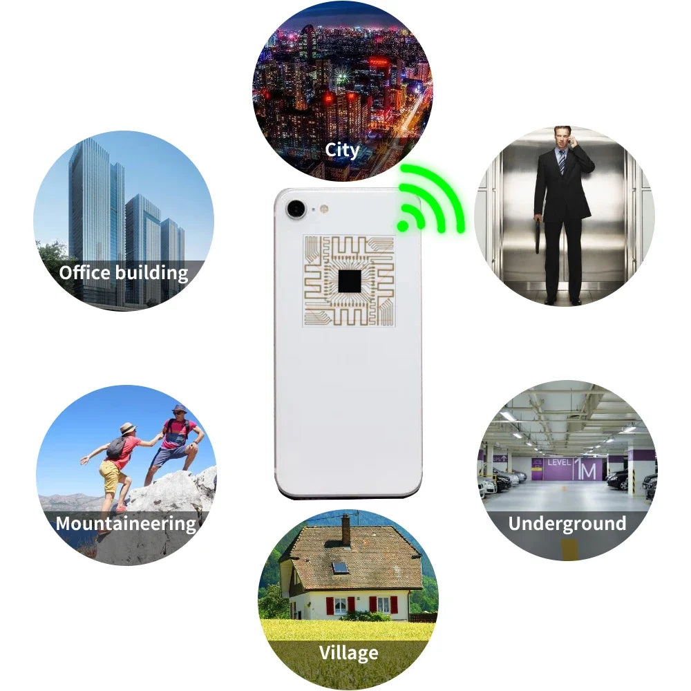 Transparent Signal Booster Stickers Mobile Phone Antenna Stickers For iPhone Samsung 5G 4G Universal Signal Amplifier