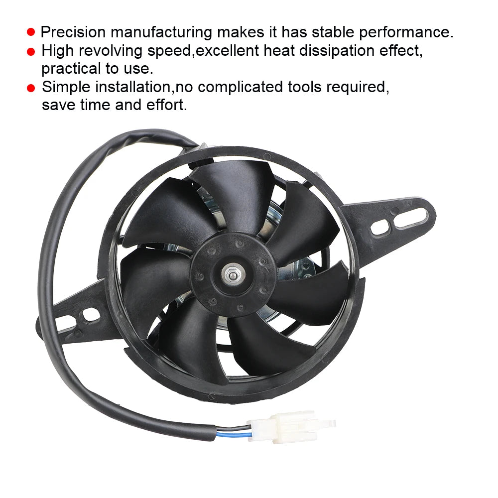 Масляный радиатор 200cc 250cc Радиатор двигателя для квадроцикла, картинга, багги, мотокросса, мотоцикла, запасные части, вентилятор охлаждения мотоцикла