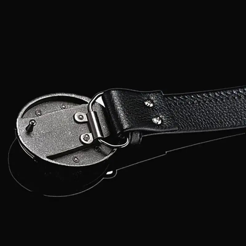 Men's Leather Belt for Self-defense and Multifunctional Waist Belt Belt for Men Luxury Gift Men’s Designer Belts