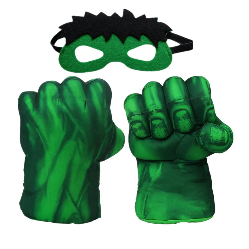 Дети Infinity War Smash Gloves Superhero Foam Green Dress Up Fist Requip Halloween Cosplay Performance Dress Up