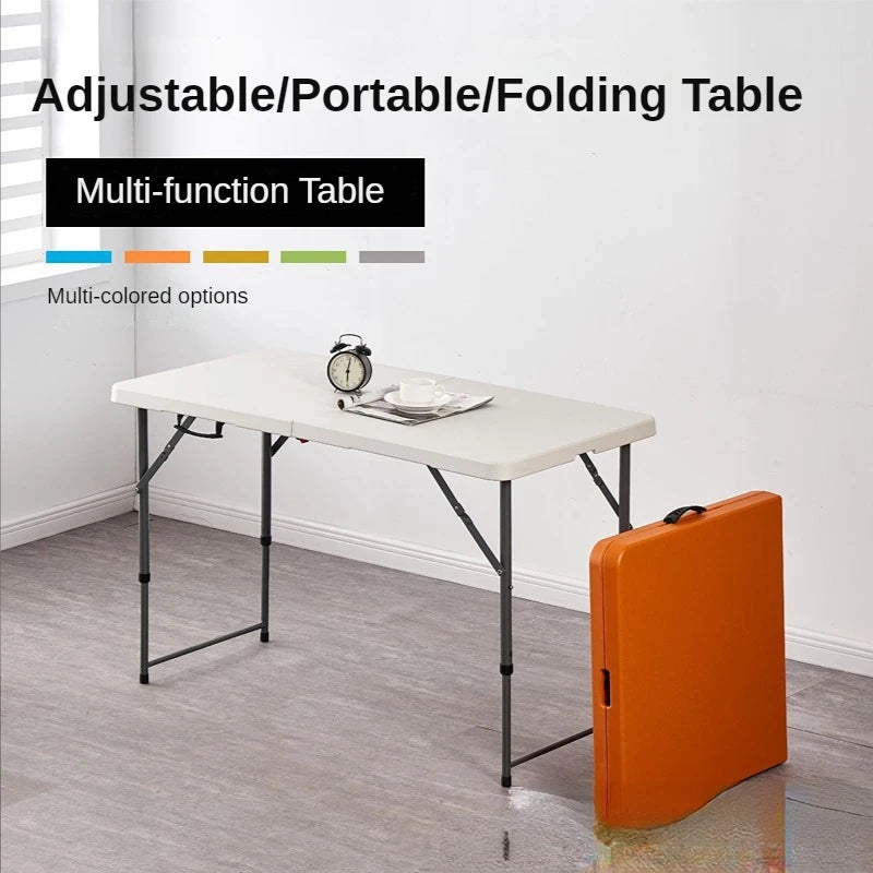 Outdoor Camping Folding Table Portable Office Stall Long Table Outdoor Folding Conference Table Foldable Camping Table