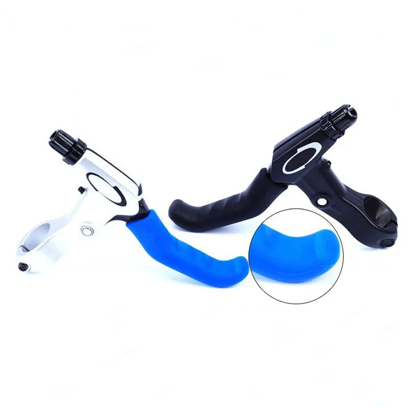 1Pair Bicycle Brake Handle Cover Silicone Protect Handle Sleeve MTB Bike Bicycle Protective Gear Road Bike Protector Accessories