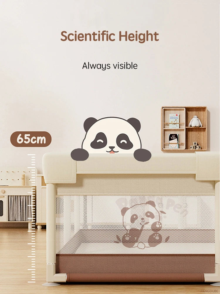 حظائر لعب PANGDUBE Panda Baby حظيرة لعب اختيارية للأطفال بأربعة أحجام لألعاب الأطفال وصالة الألعاب الرياضية وساحة لعب الأطفال