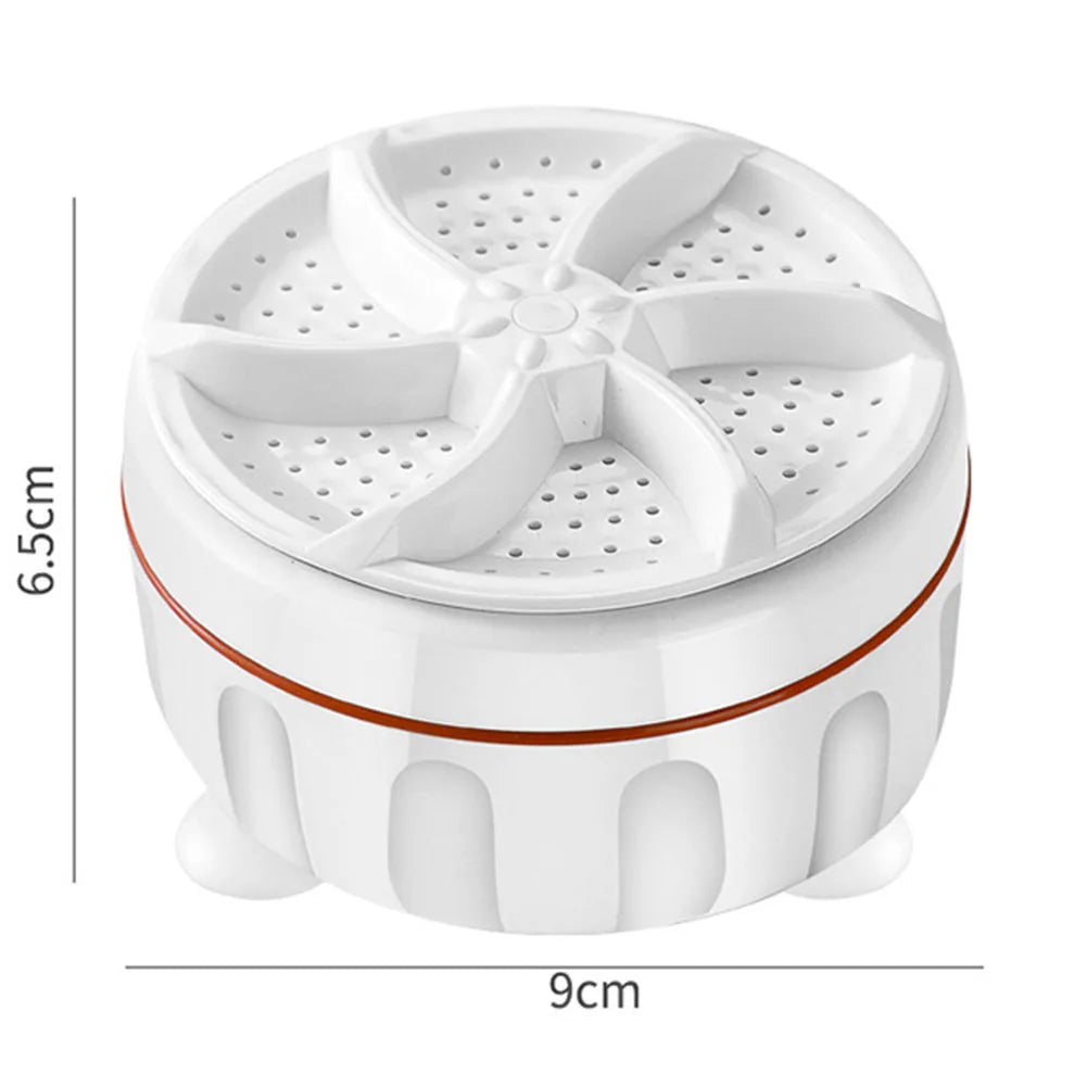 Portable washing machine Ultrasonic turbine washing machine Mini washing machine Multifunctional cleaning socks underwear