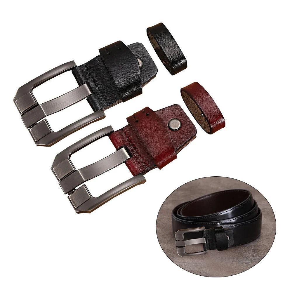 1Pc Men's Alloy Belt Head Waistband Buckels DIY Handmade Replacement Pin Buckle Belts Leather Craft Accessories