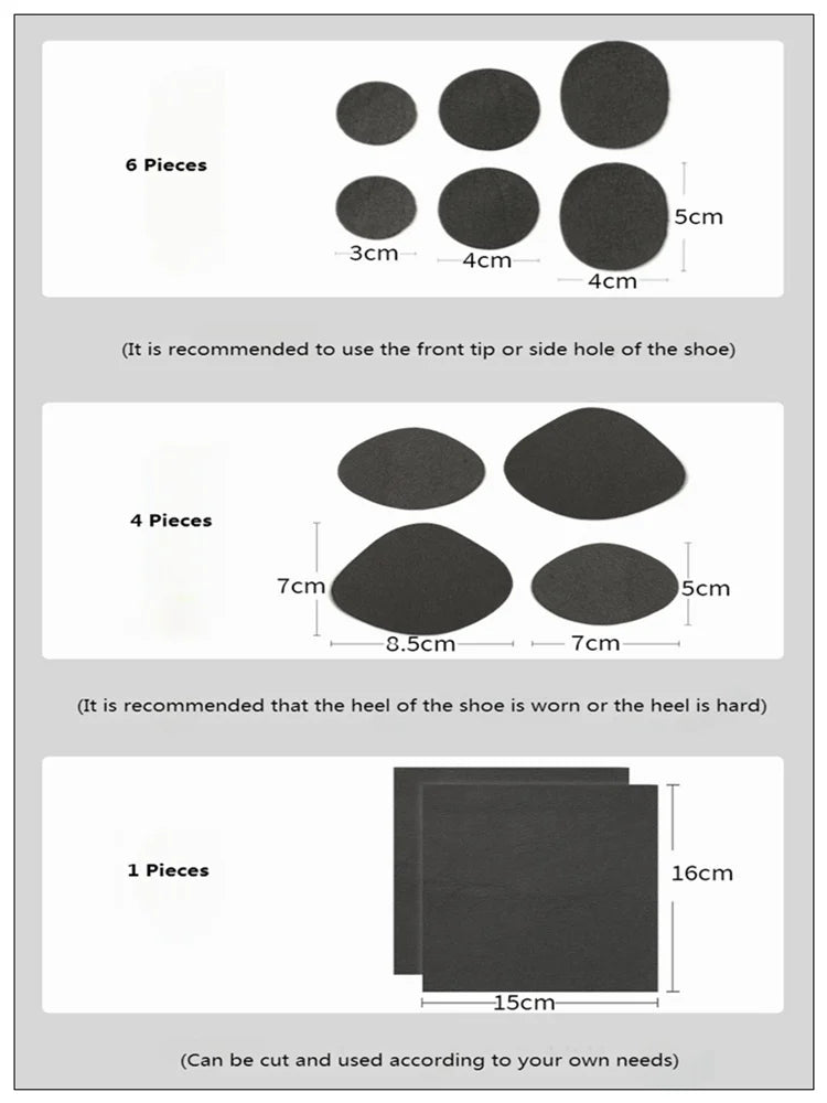 Наклейка для ремонта вампа, клейкая стелька для обуви, защита для пятки, ремонт отверстия для пятки, противоизносный инструмент для ухода за пяткой, инструмент для ухода за ногами