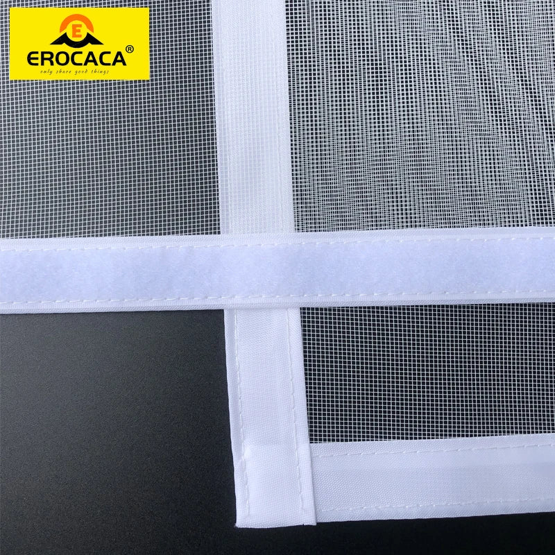 EROCACA White Mosquito Nets for Window,anti-mosquito window screens,Mesh Anti Insect Air Tulle Invisible Fiberglass Mosquitoes