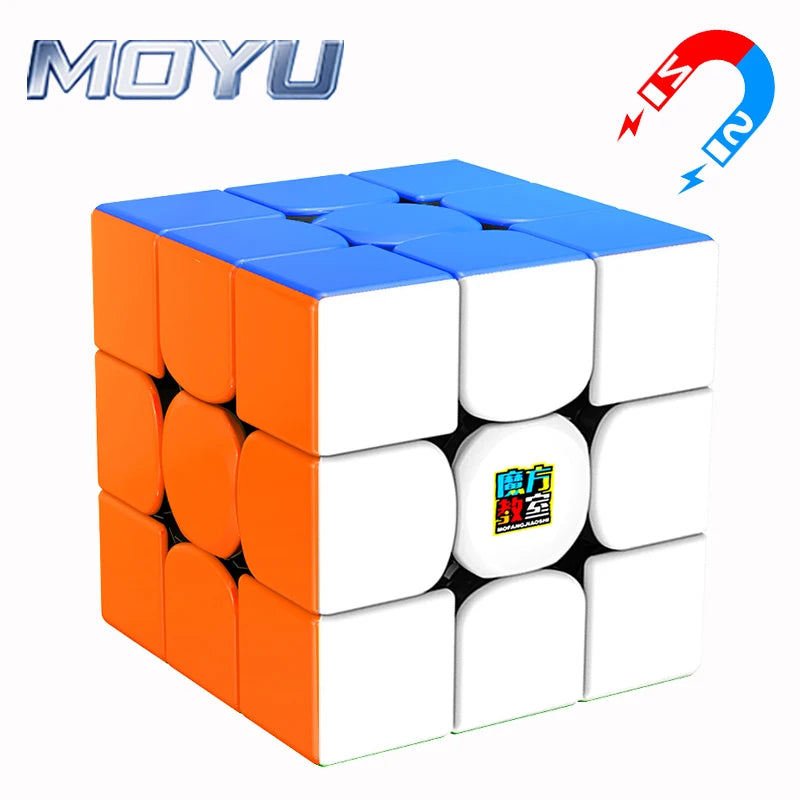 MOYU Meilong M Magnetic Magic Cube 3X3 2X2 4X4 5X5 6X6 7X7 Pyraminx Megaminx Professional 3x3x3 3×3 Speed Puzzle Toy Cubo Magico