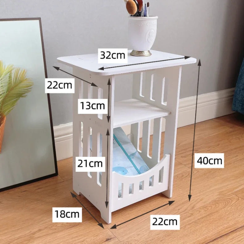 European Style Light Luxury Small Unit End Table Bedside Modern Minimalist  Coffee Magazine Table Simple Rural Casual Side Table