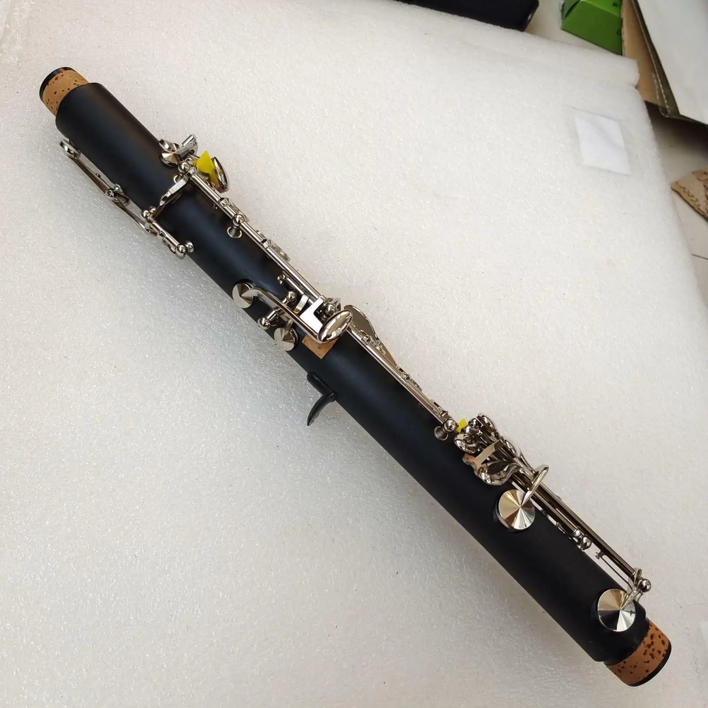 Excellent Clarinet with Cases Eb 11Key Bakelite Nickel Plated Gifts for children