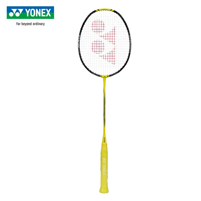 Ракетка для бадминтона Yonex yy Сверхлегкая углеродистая ракетка Flash NF 1000Z желтая скорость увеличенный замах профессиональная