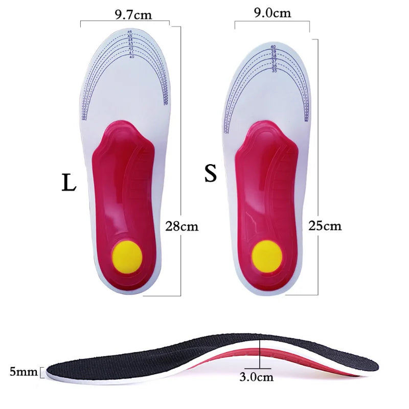 EVA Orthopedic Insoles for Shoes Men Orthotic Flat Foot Arch for Plantar Fasciitis Inserts Feet Massage Shoe Pad