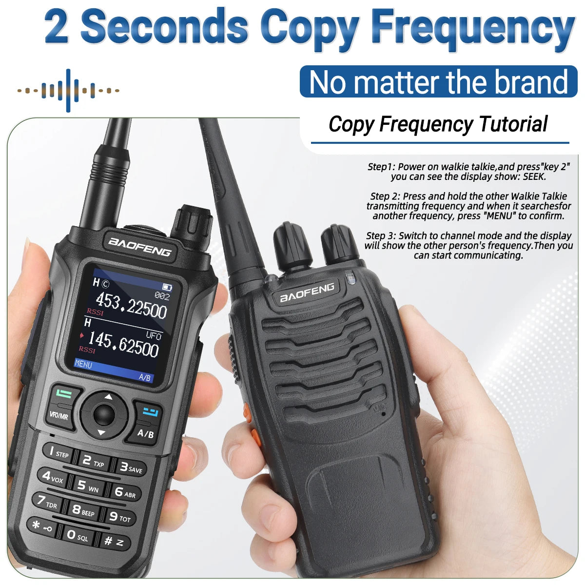 Baofeng UV 21 Pro Wireless Copy Frequency Walkie Talkie 16 KM Long Range Waterproof Flashlight Type-C Charger Ham Radio UV 5R