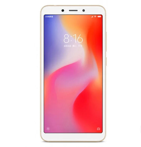 Xiaomi Redmi 6 Смартфон GooglePlay Мобильный телефон 5.45" Полный экран AI Faceing