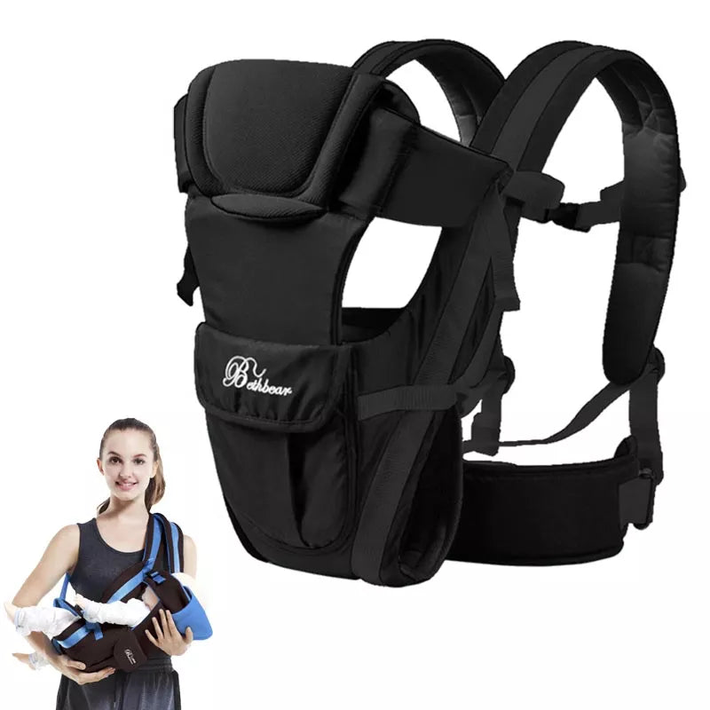 Рюкзак-кенгуру Beth Bear Baby Carrier Backpack, дышащий, обращенный вперед, 4 в 1, удобный для младенцев, слинг-рюкзак, сумка-кенгуру для малышей, новый