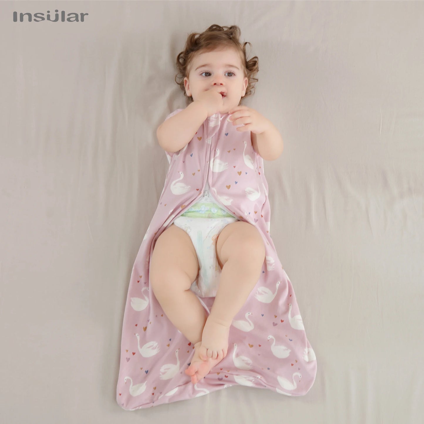 Sleeveless Vest Baby Sleeping Bag Cotton Thin Breathable Pajamas Anti-Kicking Cocoon for Newborn Envelope Sleep Sack Bedding